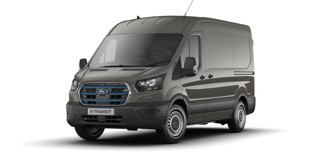 Ford E-Transit 350 L2H2 Van Trend